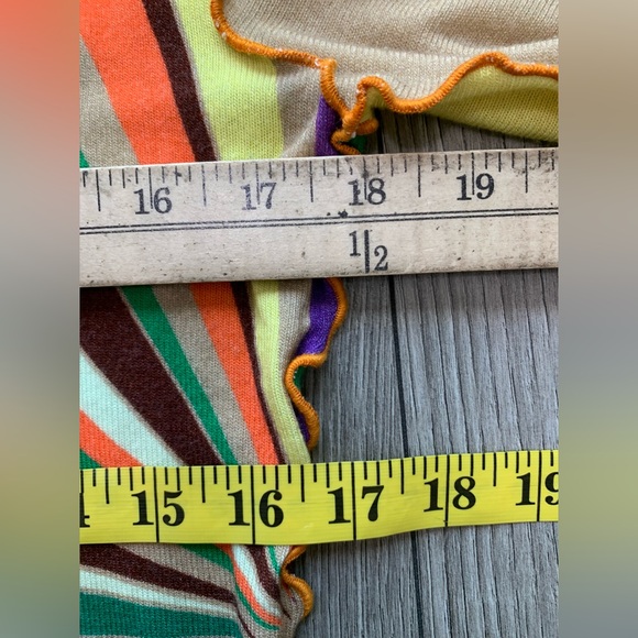 Siedre‎ Cody Graphic Print High Neck Top In Multicolor Size Small - Picture 10 of 16